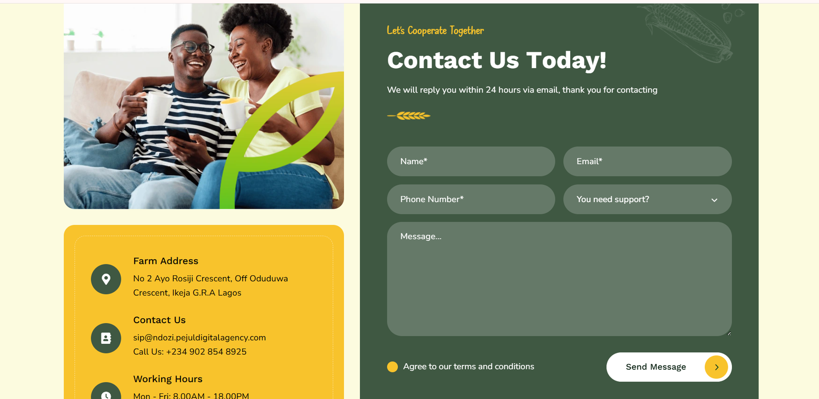 Ndozi Naturals – Organic Ecommerce Store