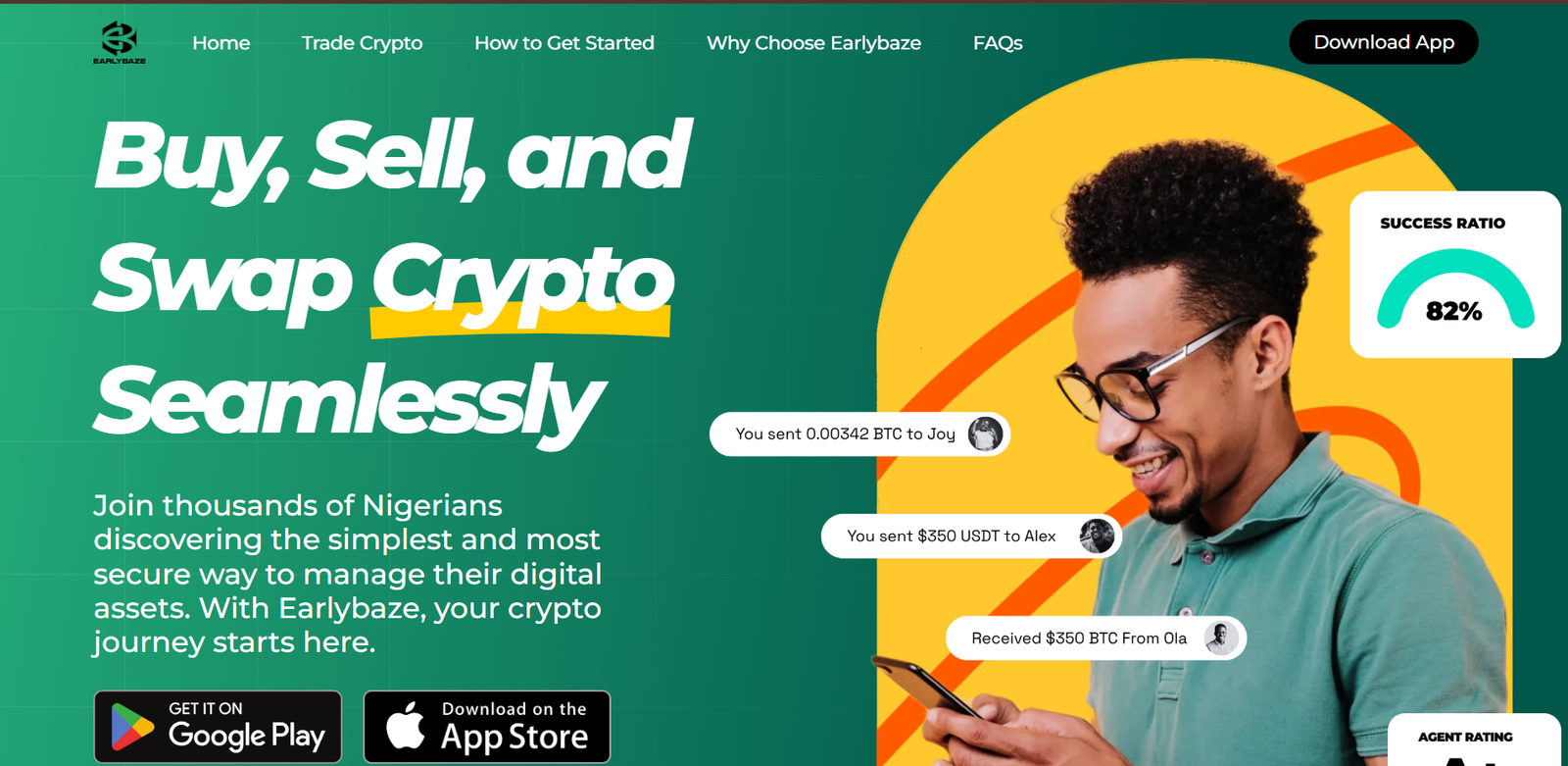 Earlybaze Crypto Exchange Platform